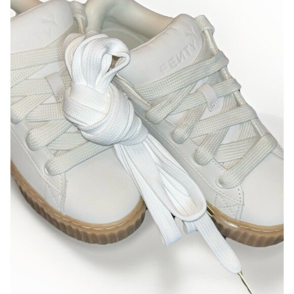 PUMA Fenty x Creeper Phatty Earth Tone Pack Women's Size 7 Warm White 396813-03 - Picture 14 of 14